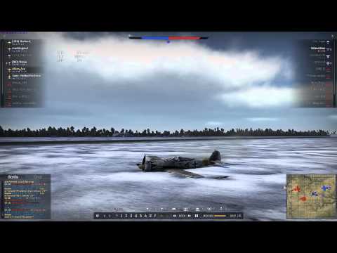 War Thunder - Landing With No Gear (No Crash)