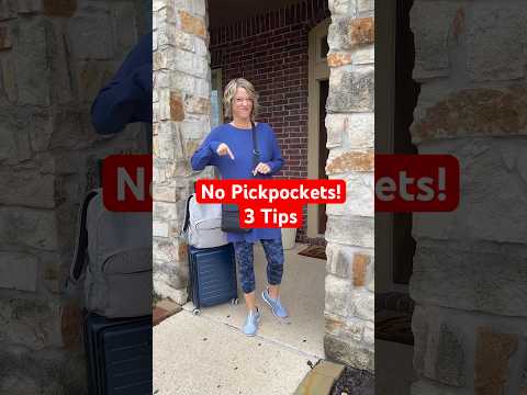 Pickpocket Anti Theft Tips for Traveling