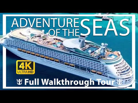 Adventure of the Seas | Full Walkthrough Ship Tour &amp; Review | 4k Deck by Deck |