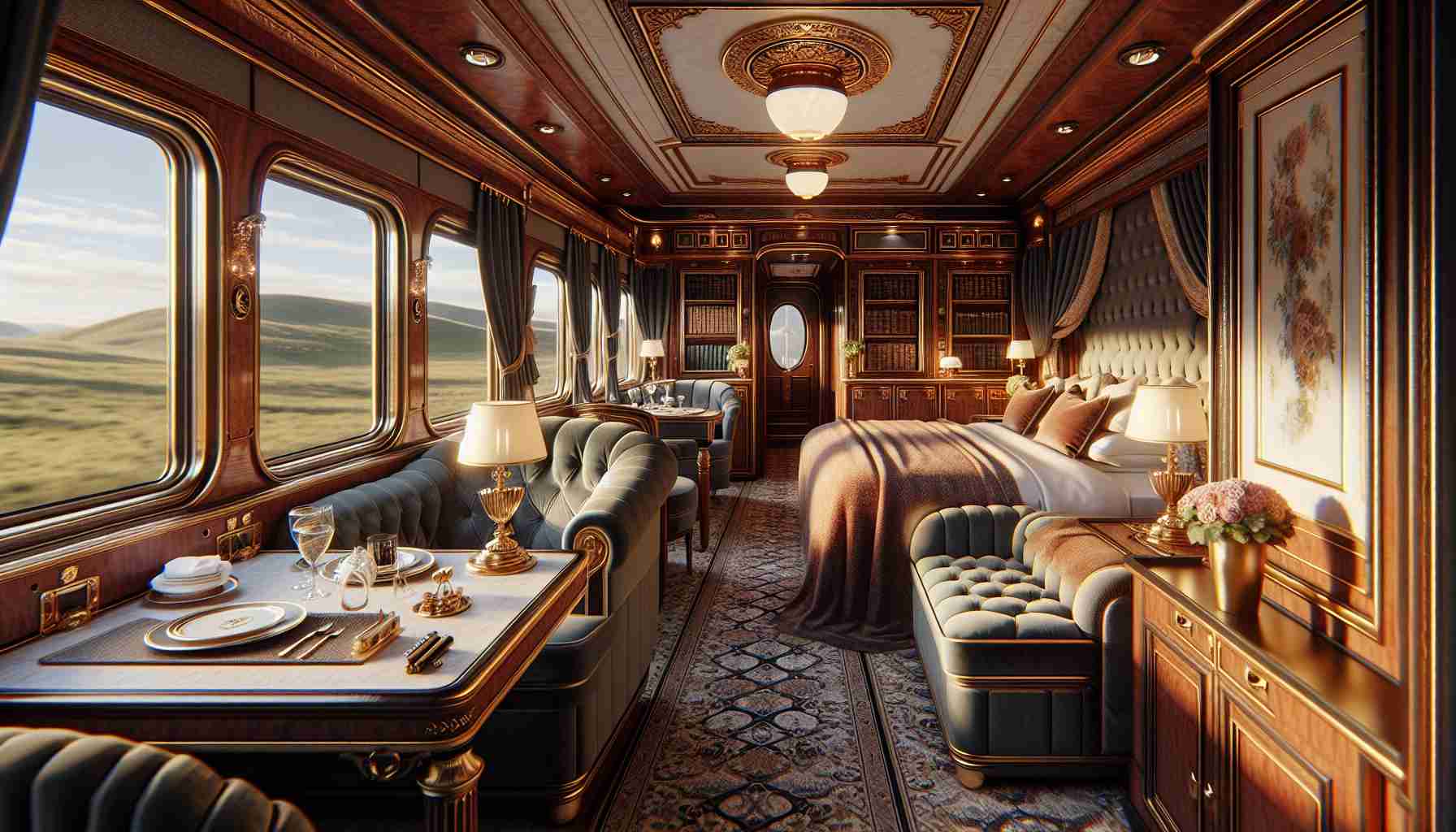 The Most Expensive Train Cabin Awaits You! Prepare for Luxury on Rails The Most Expensive Train Cabin Awaits You! Prepare for Luxury on Rails