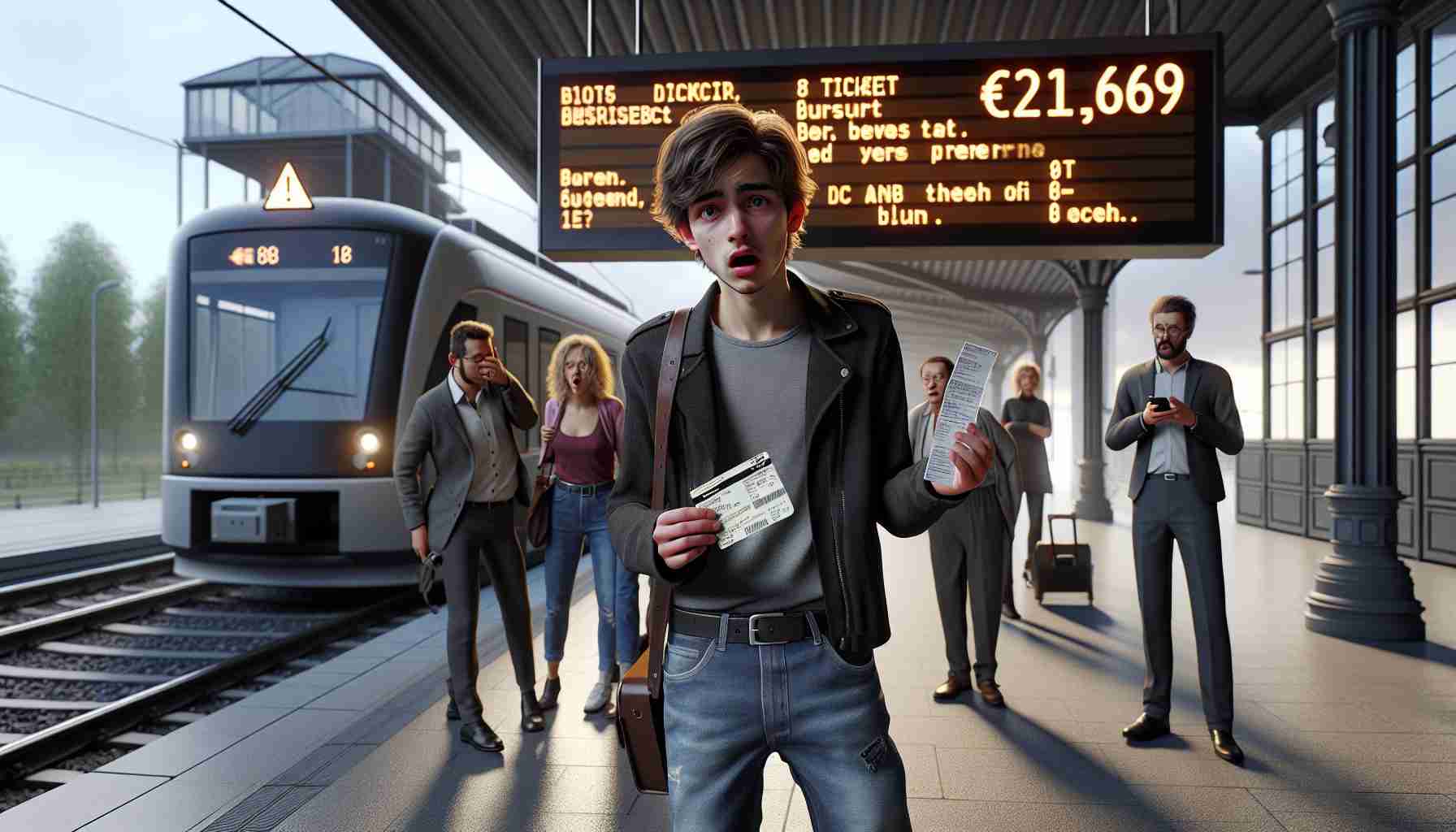 Stolen Identity Sparks Epic Train Ticket Controversy: 18-Year-Old Faces €21,669 in Fines! 