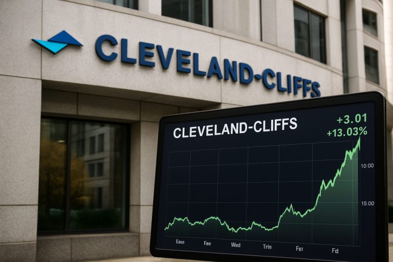 Cleveland-Cliffs Defies Q1 Losses: Stock Soars 19% in a Week as Investors Bet Big on Tariffs and Takeovers