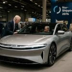 Lucid Air Steals the Spotlight at Nor-Shipping 2025 as VIPs Experience Next-Level Luxury Rides