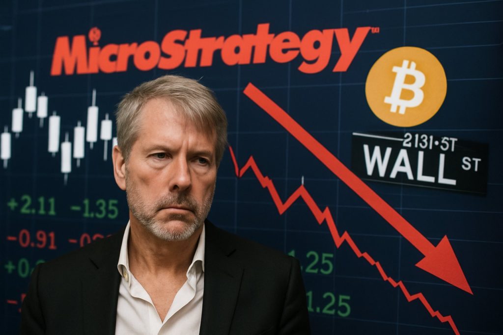 MicroStrategy Stock Faces High-Stakes Showdown: Wall Street Bets Against Bitcoin’s Biggest Proxy MicroStrategy Stock Faces High-Stakes Showdown: Wall Street Bets Against Bitcoin’s Biggest Proxy