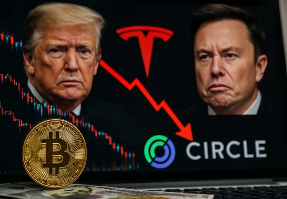 Crypto Market Crashes as Trump-Musk Feud Escalates: Bitcoin Plummets, Tesla Tumbles, and Circle Soars
