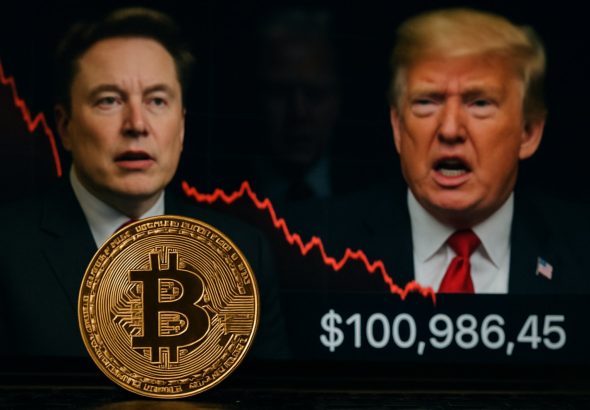 Bitcoin Slides Below $101K as Musk-Trump Clash and Trade Tensions Unleash Crypto Turmoil
