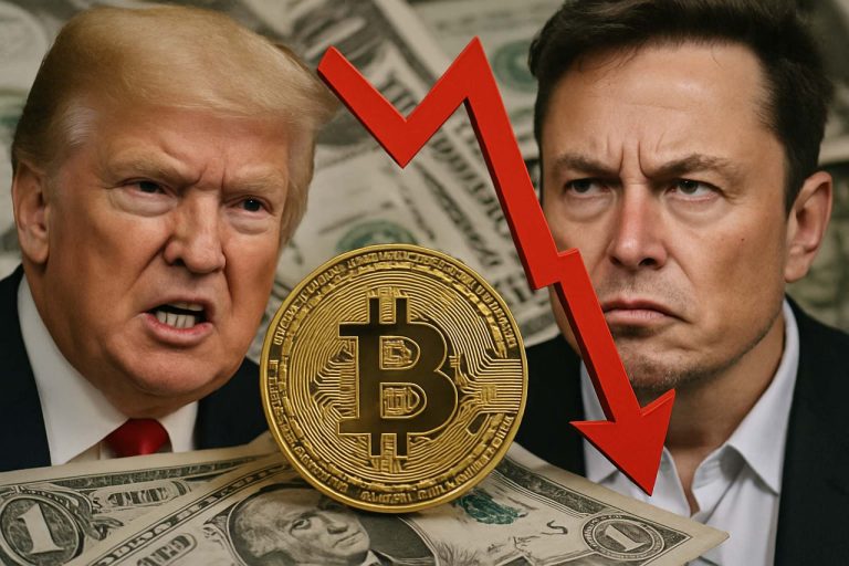 Bitcoins 84 Milliarden Dollar Crash: Warum der Streit zwischen Trump und Musk die nächste Krypto-Katastrophe auslösen könnte 